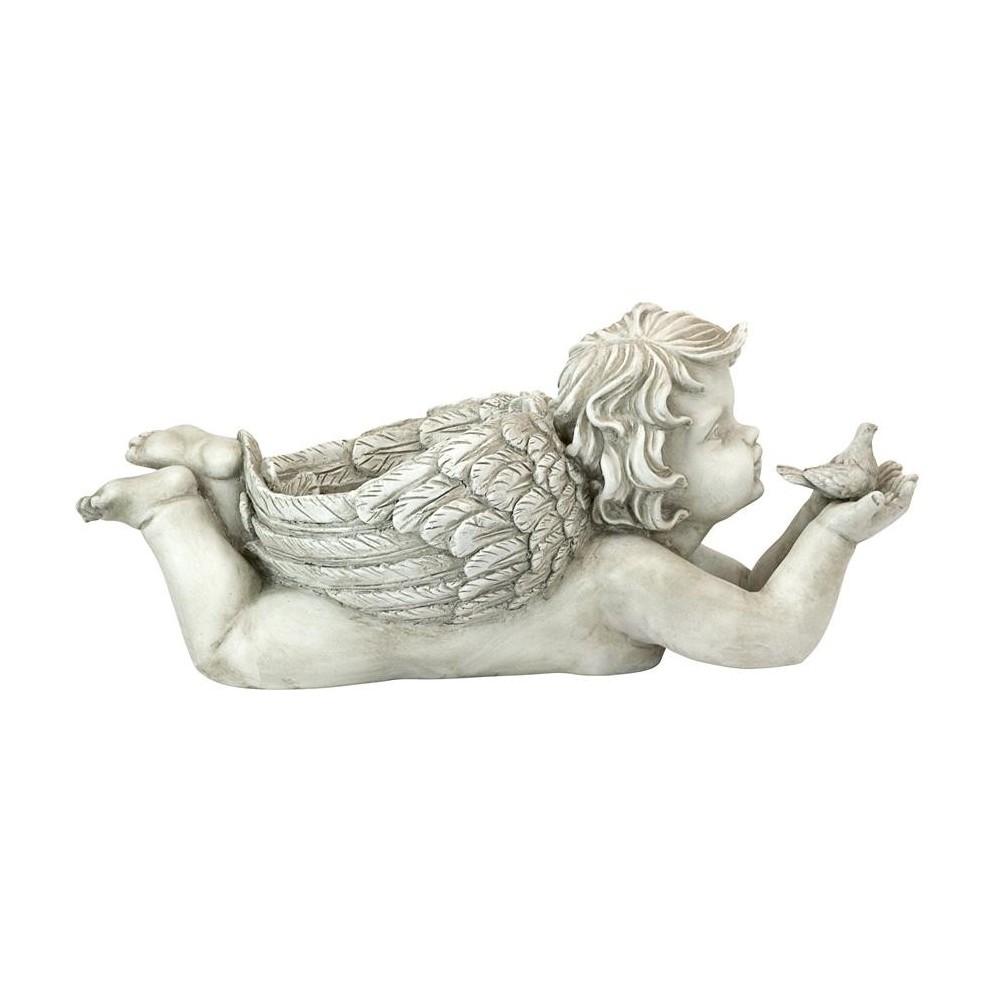 Design Toscano Gods Messenger Cherub With Bird Statue