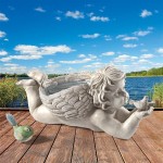 Design Toscano Gods Messenger Cherub With Bird Statue