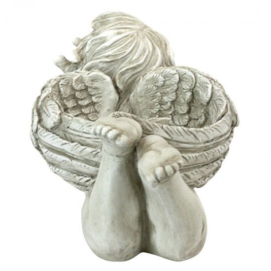 Design Toscano Gods Messenger Cherub With Bird Statue