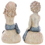 Design Toscano S/2 Mergirl And Merboy Statues