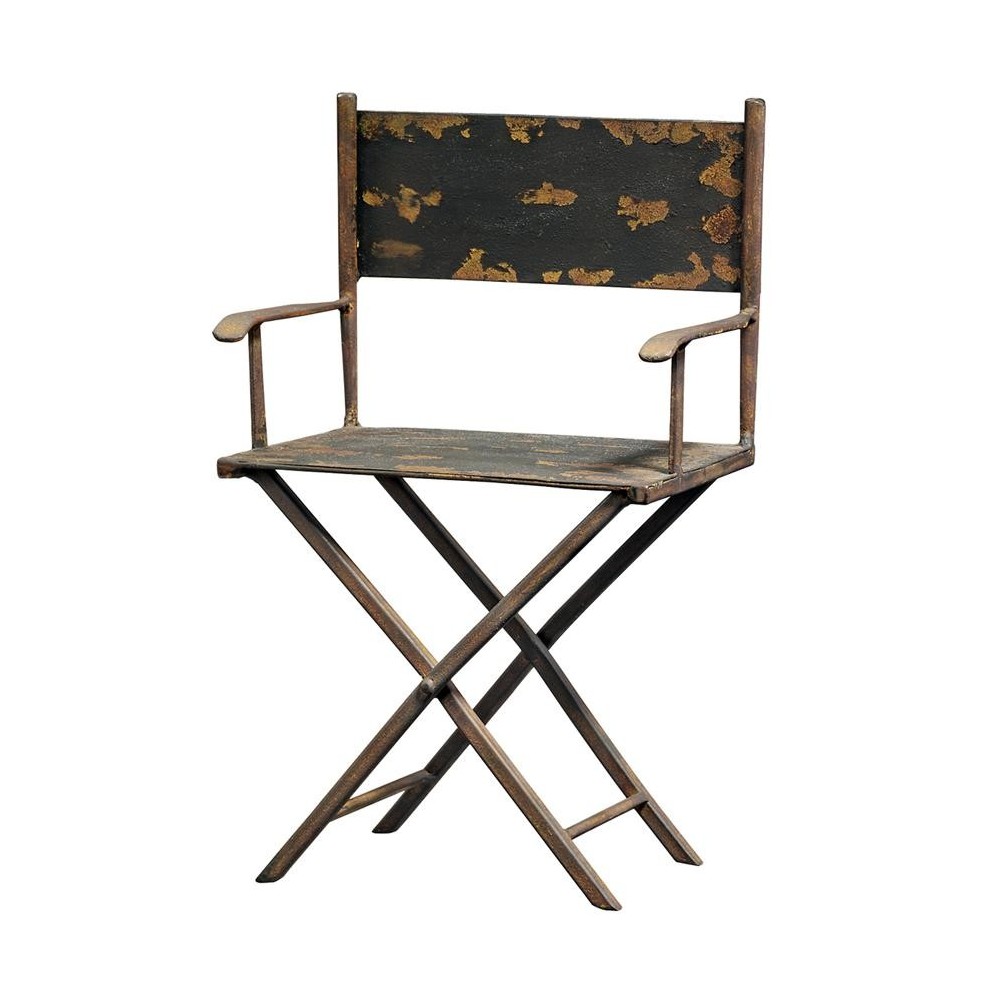 Design Toscano Mini Directors Chair Design Toscano Mini Directors Chair