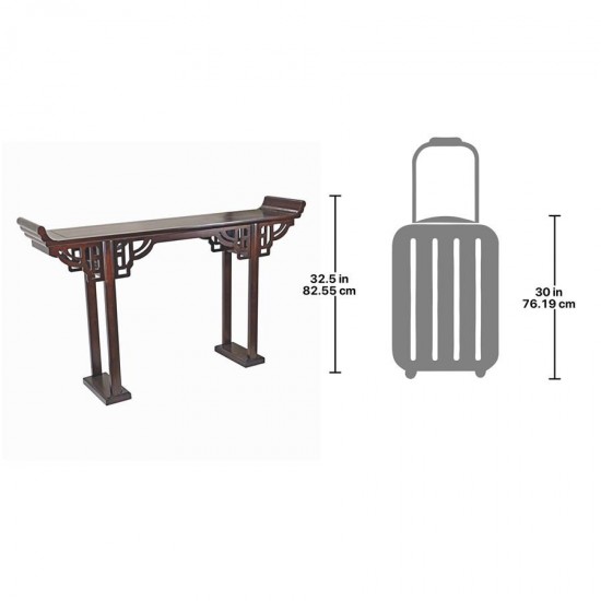 Design Toscano Forbidden City Asian Console Table