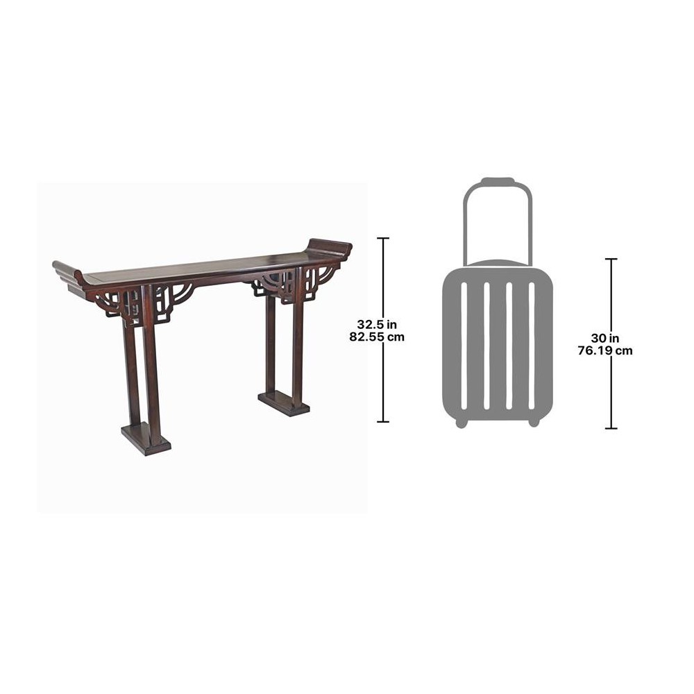 Design Toscano Forbidden City Asian Console Table