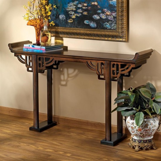 Design Toscano Forbidden City Asian Console Table