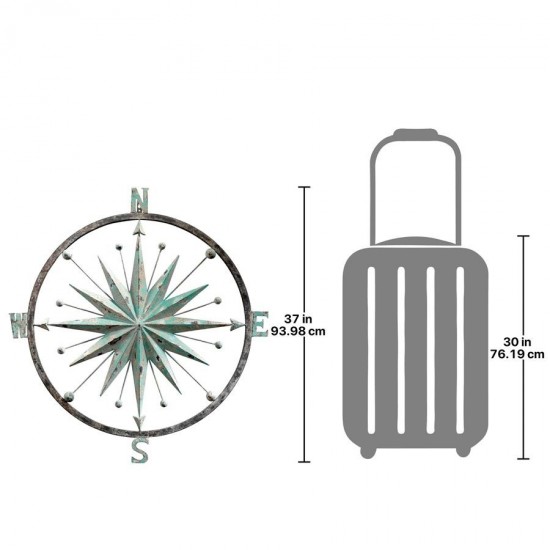 Design Toscano Rose Of The Winds Compass Rose Frieze