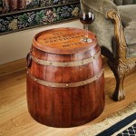 Design Toscano French Wine Barrel Side Table