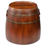 Design Toscano French Wine Barrel Side Table