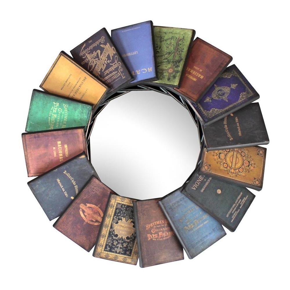 Design Toscano Lord Byron Compendium Of Books Mirror Design Toscano Lord Byron Compendium Of Books Mirror