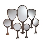 Design Toscano Reflective Gaze Hand Mirror Frieze