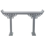 Design Toscano Grey Forbidden City Console Table