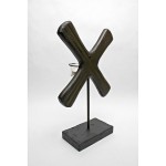 Design Toscano X Form 15In Candleholder On Base