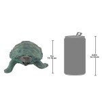 Design Toscano Traipsing Turtle Bronze Statue