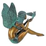 Design Toscano Bird Fairy Bronze Statue