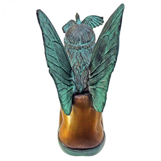 Design Toscano Bird Fairy Bronze Statue