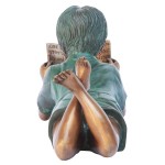 Design Toscano Bookworm Boy Reader Bronze Statue