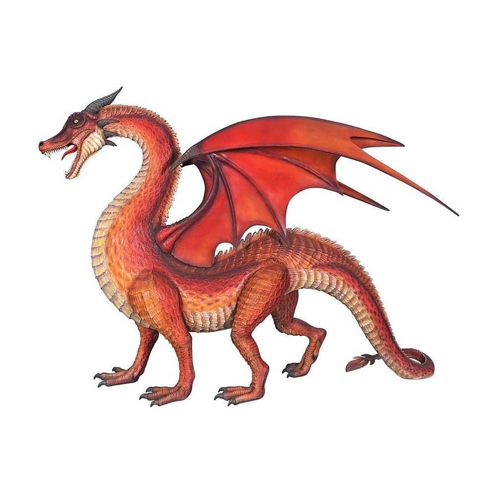 Design Toscano Giant Welsh Red Dragon Statue