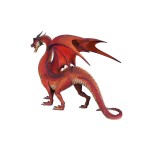 Design Toscano Giant Welsh Red Dragon Statue