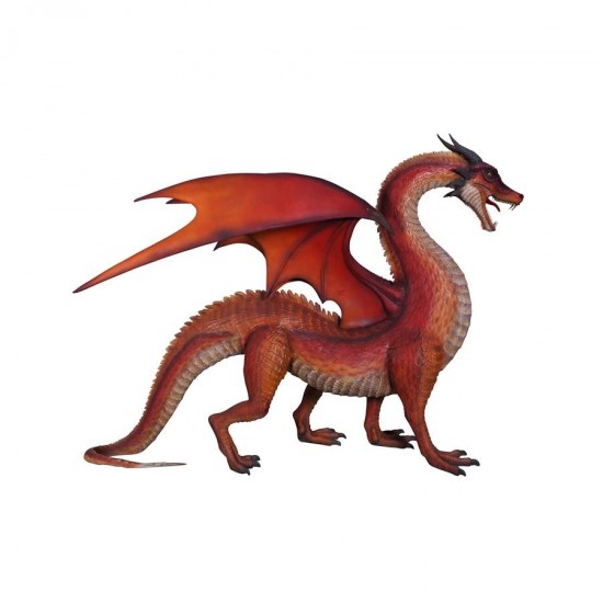 Design Toscano Giant Welsh Red Dragon Statue