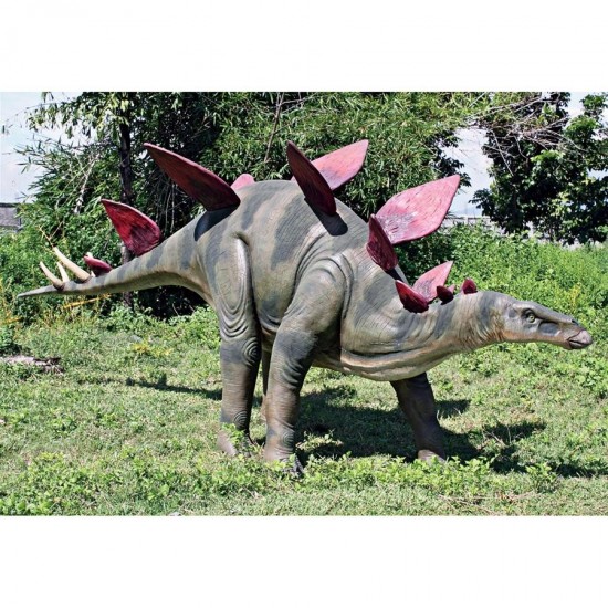 Design Toscano Stegosaurus Dinosaur Statue