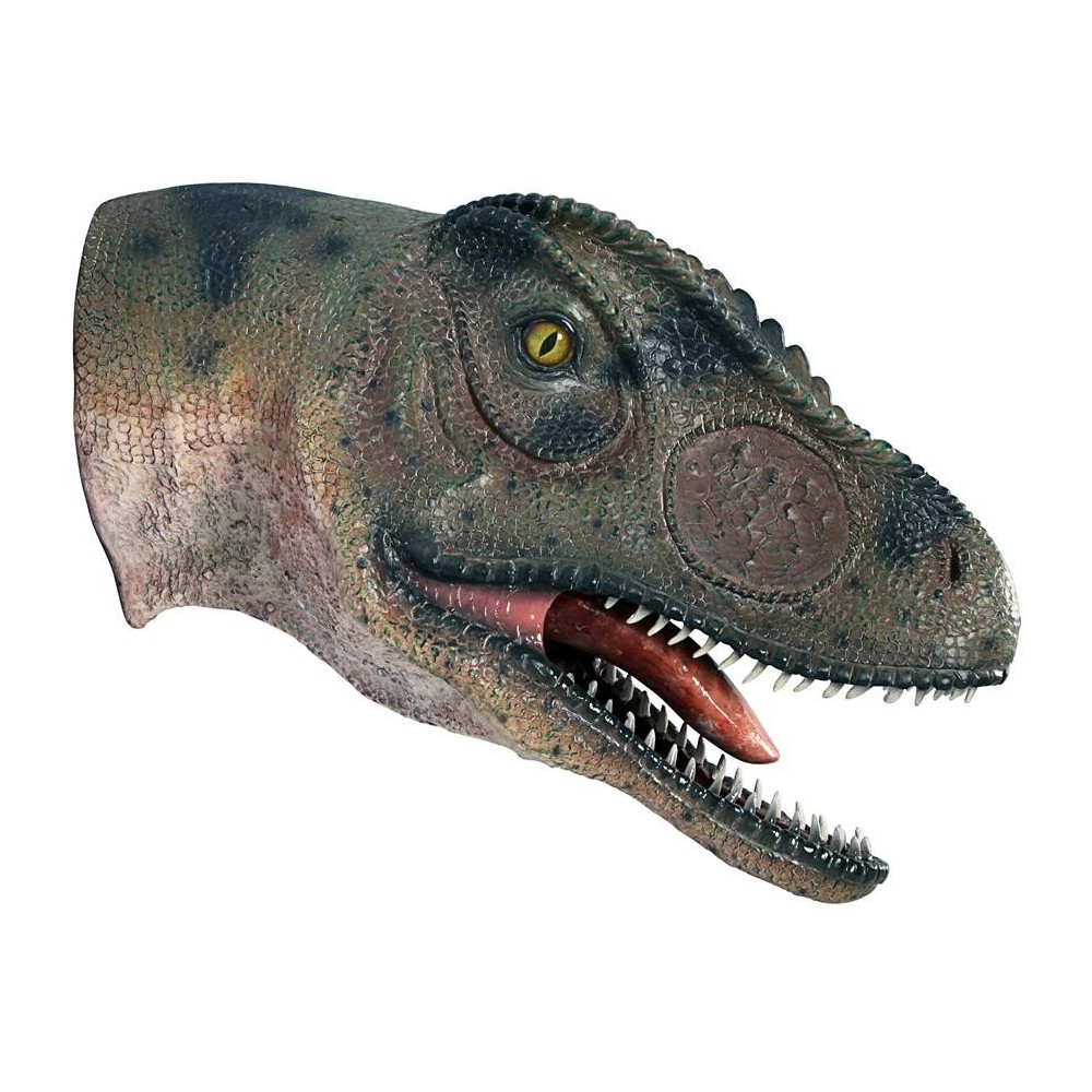 Design Toscano Allosaurus Wall Trophy Mouth Open Dinosaur