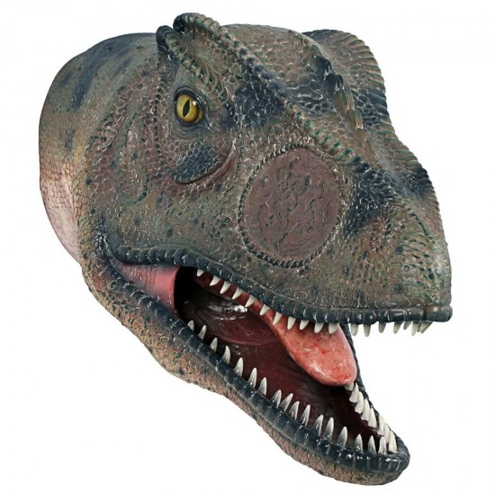 Design Toscano Allosaurus Wall Trophy Mouth Open Dinosaur