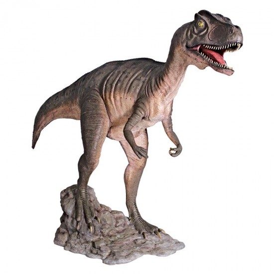 Design Toscano Allosaurus Dinosaur Statue Mouth Open