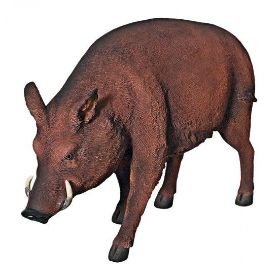 Design Toscano Razorback Wild Boar Statue