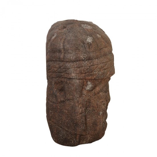 Design Toscano Grande Megalithic Olmec Head Statue