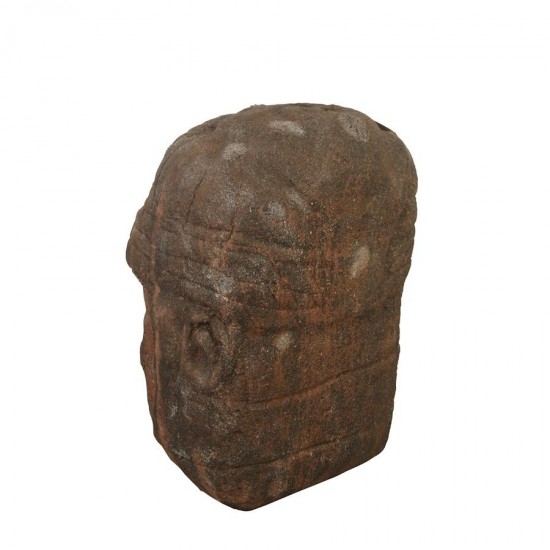 Design Toscano Grande Megalithic Olmec Head Statue