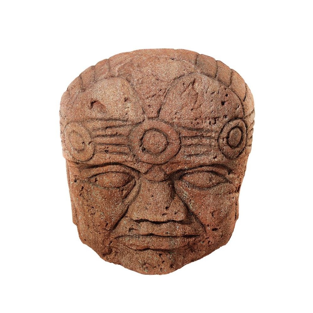 Design Toscano Colossal Megalithic Olmec Head Statue