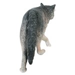 Design Toscano Growling Gray Wolf Statue