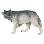 Design Toscano Growling Gray Wolf Statue