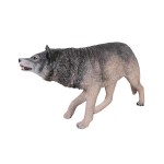 Design Toscano Growling Gray Wolf Statue