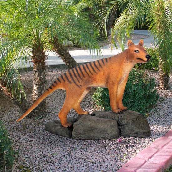 Design Toscano Mysterious Tasmanian Tiger Statue