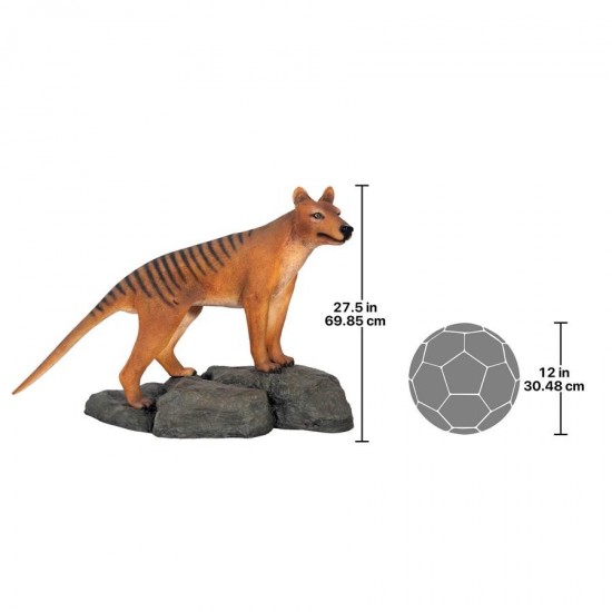 Design Toscano Mysterious Tasmanian Tiger Statue