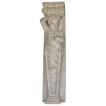 Design Toscano Left Fontainebleau Cherub Pilaster