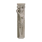Design Toscano Left Fontainebleau Cherub Pilaster