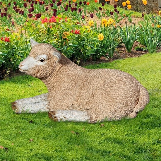 Design Toscano Merino Lamb Resting