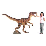 Design Toscano Velociraptor Dinosaur Statue