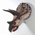 Design Toscano Triceratops Dinosaur Wall Trophy