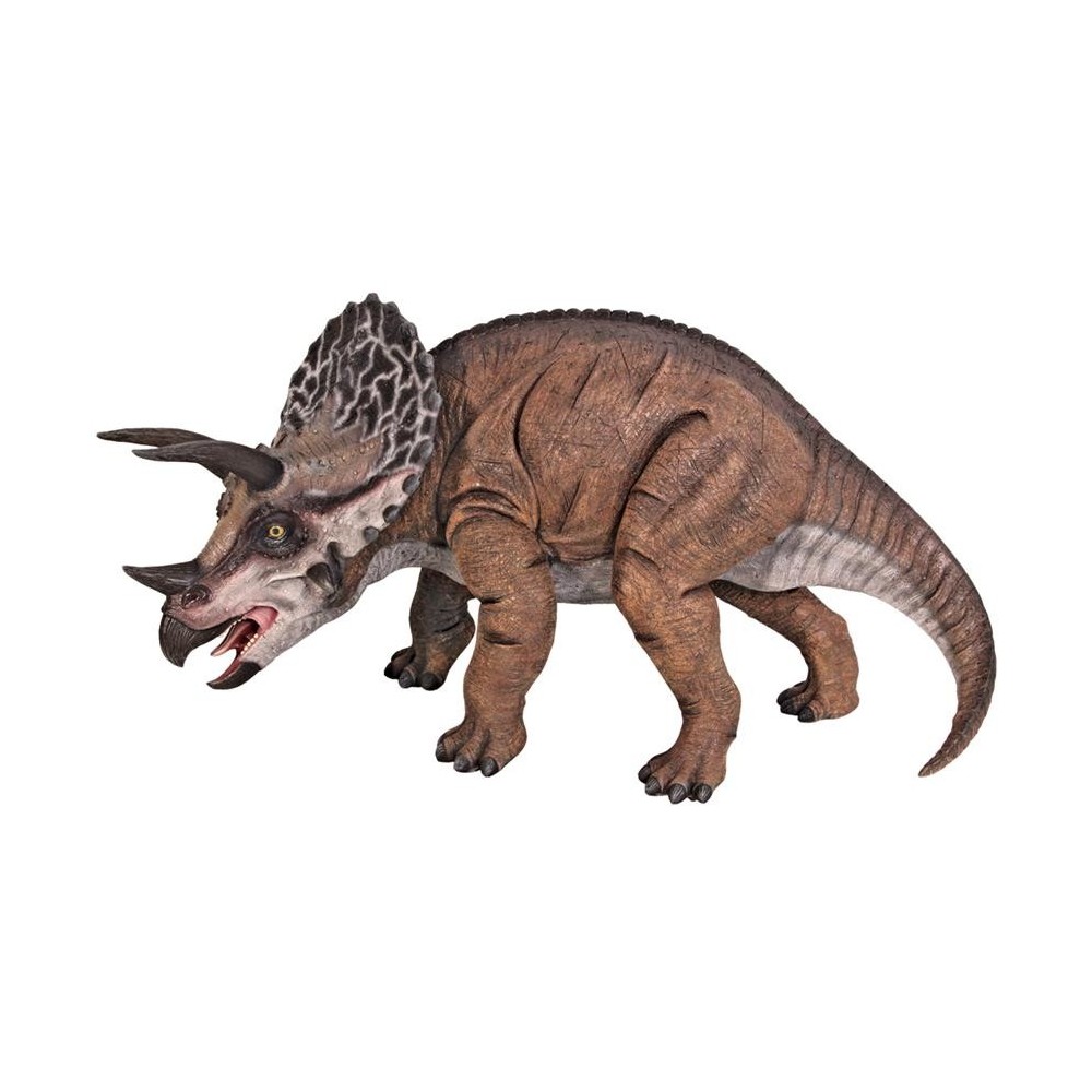 Design Toscano Triceratops Scaled Dinosaur Statue