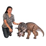 Design Toscano Triceratops Scaled Dinosaur Statue