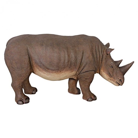 Design Toscano Grand Scale Rhinocerous Statue