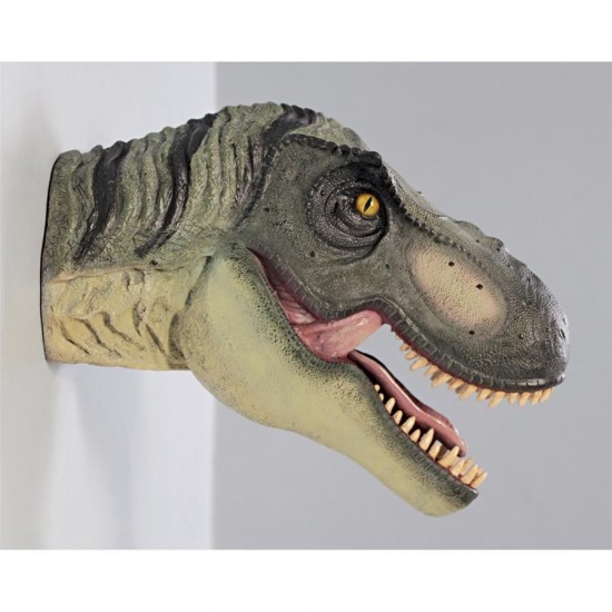 Design Toscano Scaled T-Rex Wall Trophy Dinosaur