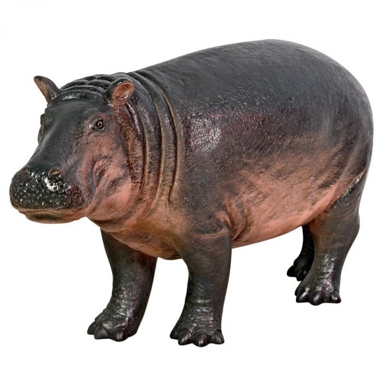 Design Toscano Bobo The Baby Hippo Statue