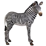 Design Toscano Grand Scale Zebra Foal Statue