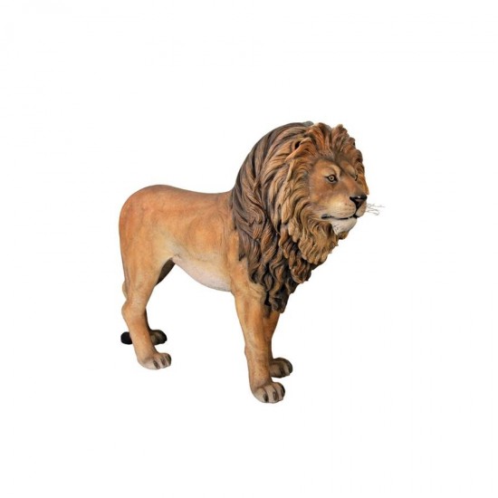 Design Toscano Life Size King Of The Lions Statue