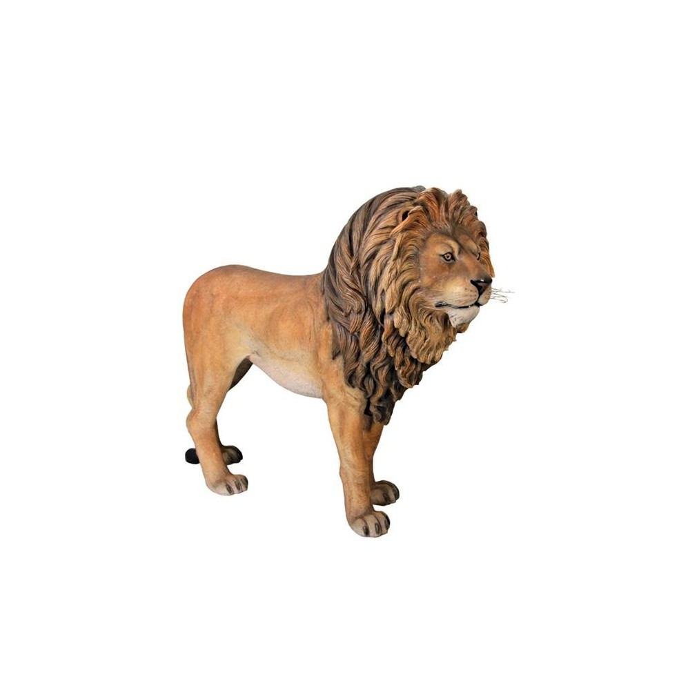 Design Toscano Life Size King Of The Lions Statue