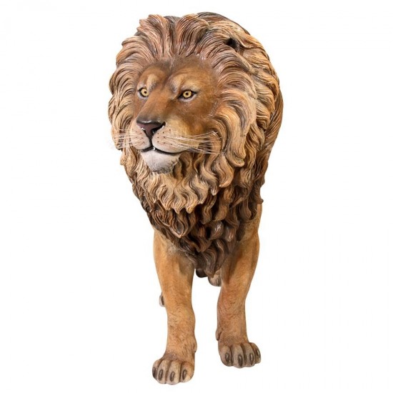 Design Toscano Life Size King Of The Lions Statue