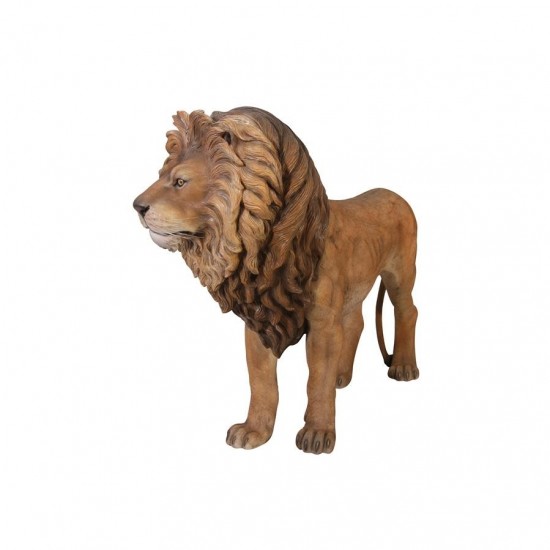 Design Toscano Life Size King Of The Lions Statue